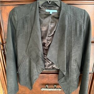 ANTONIO MELANI Textured Black Jacket